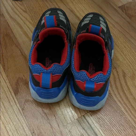 Sketchers Boys' S-Lights Turbo Fuse Selectron Light Up Sneakers - Picture 3 of 5